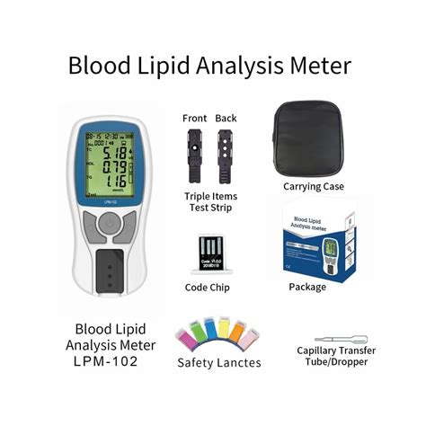 Lipid Test Meter Cholesterol Meter Cholesterol Test | Ubuy India