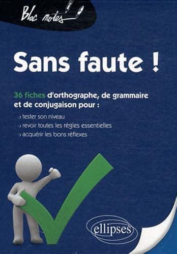 Amazon.in: Buy Sans faute ! tester son niveau en orthographe, grammaire ...