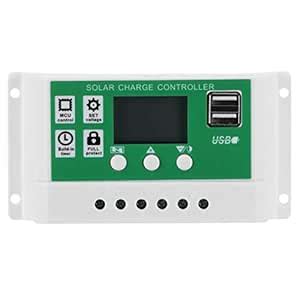 GUDMART® 50A12V 24V MPPT Solar Control Regulator Solar Panel Regulator ...