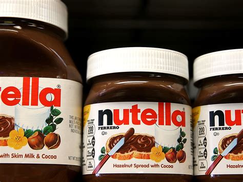 Nutella Jar Sizes