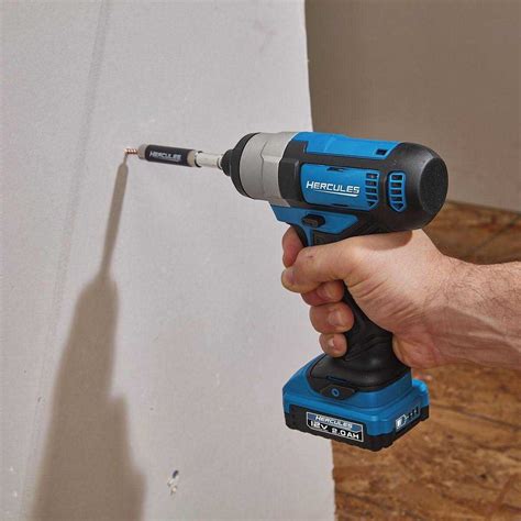 Hercules 12V Cordless 1/4 in. Hex Compact Impact Driver - Shop Hardware Tools for Work and Home