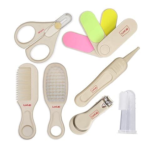 Buy LuvLap 7In1 Baby Grooming Kit, Portable Baby Grooming Kit for New ...