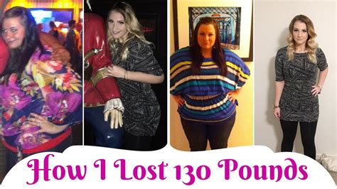 How I Lost 130 Pounds | Weight Loss Wednesday Series - YouTube