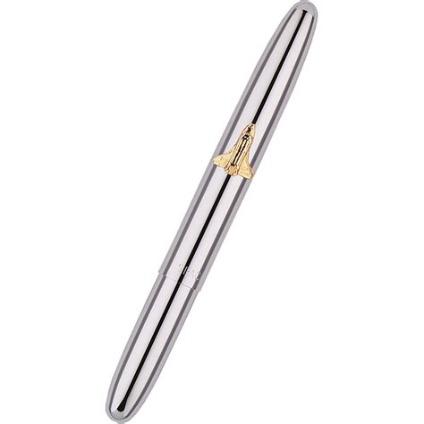 Fisher Space Bullet with Shuttle Ballpoint Pen - Chrome - Pen Boutique Ltd