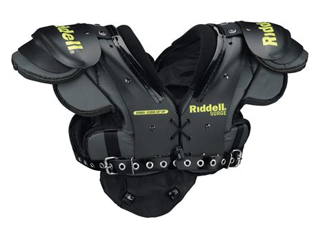 Riddell Surge Youth Football Shoulder Pad, Black/Volt, Medium - Walmart.com