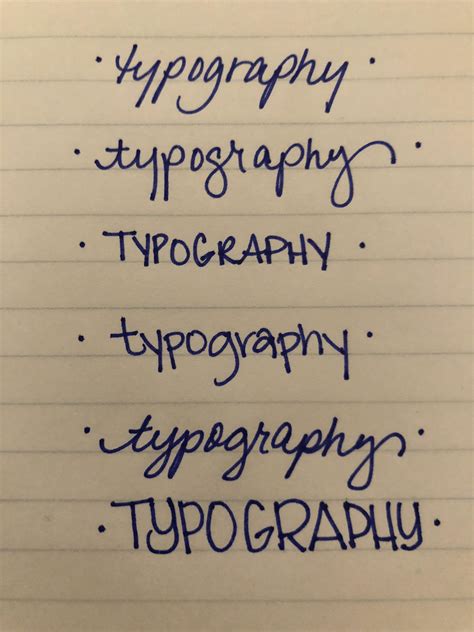 Different Writing Styles