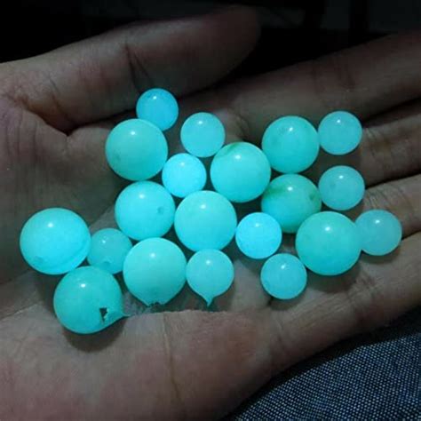 Buy 1 PcsGlow in The Dark Tibetan Wealth-God Ancient Luminous Stone Dzi ...
