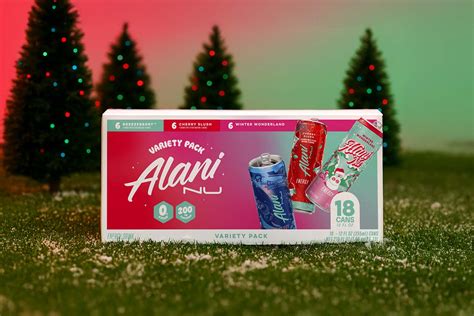 Alani Energy Costco Winter Variety Pack with Winter Wonderland