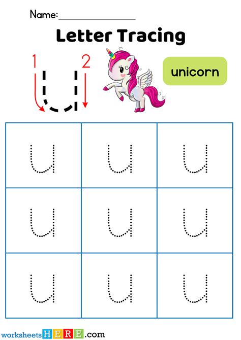 Tracing Letters U 的图像结果