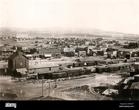 Early 20th century vintage press photograph - American Falls Idaho ...