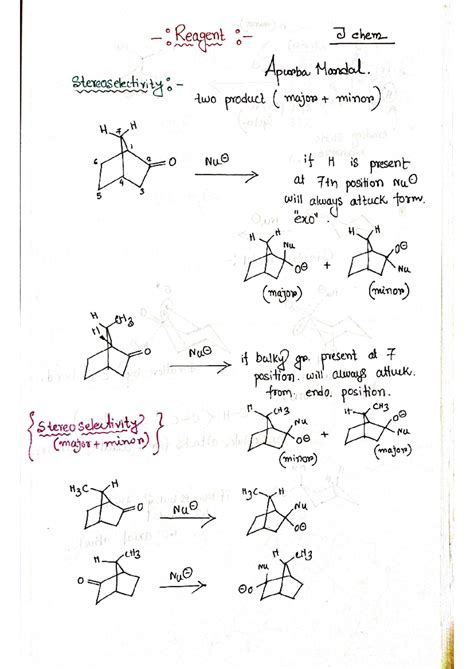 Reagent and carbonyl chemistry (1) - Reagent J chem Apurba Mandal. two ...