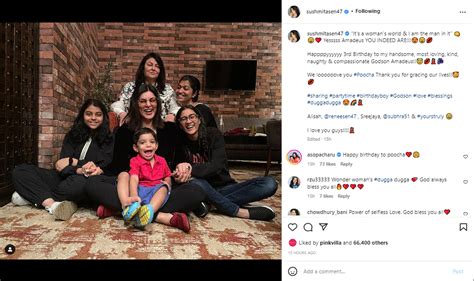 Sushmita Sen celebrates her godson's birthday with family