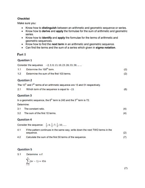 Image result for Mathematics Grade 12 Number Patterns