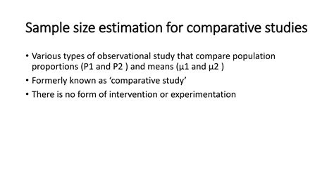 Sample Size Calculation for Comparative Study 的图像结果