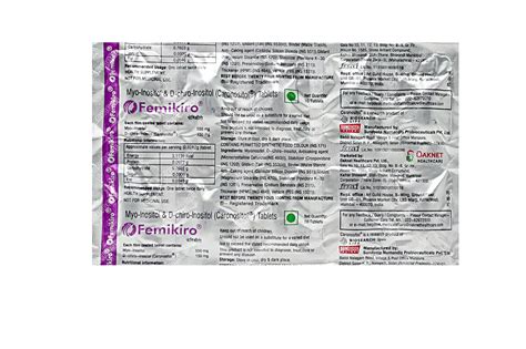 Femikiro 550/150 MG | Order Femikiro 550/150 MG Tablet Online at Truemeds