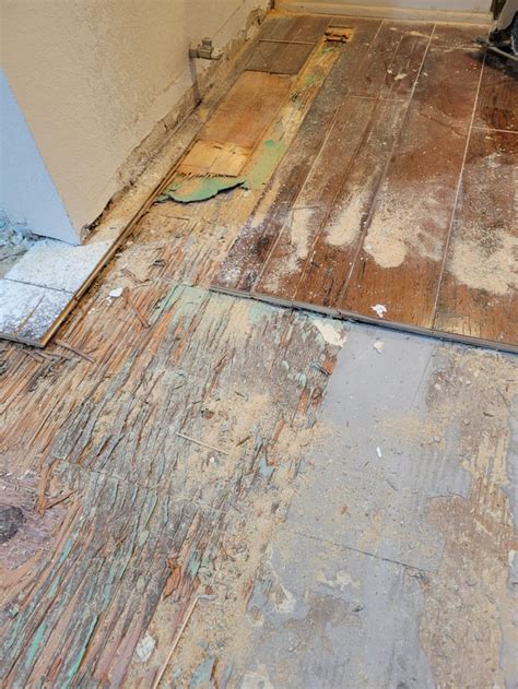 How to prep torn up plywood subfloor for LVP? : r/Flooring
