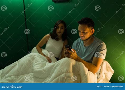 Latin Man Cheating on His Wife Stock Photo - Image of infidelity, dark ...