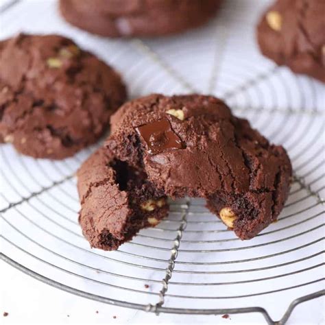Double Chocolate Chunk Cookie Recipe - Entertaining with Beth