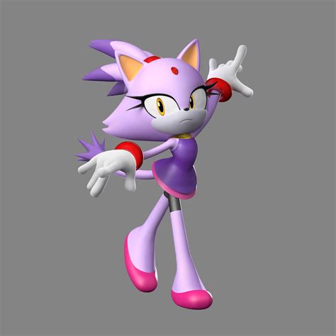 Blaze the Cat - Sonic Rush Adventure - Image by SEGA #872125 - Zerochan ...