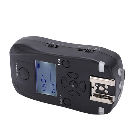 Wireless Flash Trigger, FSK 2.4GHZ Three Groups ABS Flash Trigger for ...