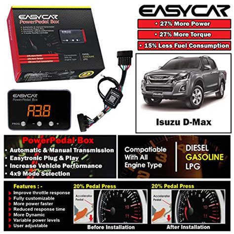 Buy EASYCAR Power Pedal Box Throttle Controller For Isuzu D-Max Dmax TF ...
