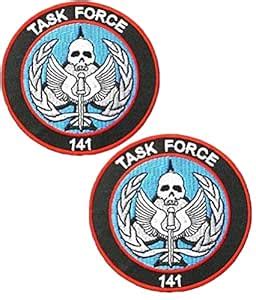 C-All of D-uty Task Force 141 Logo Patches Hook and Loop Tactical ...