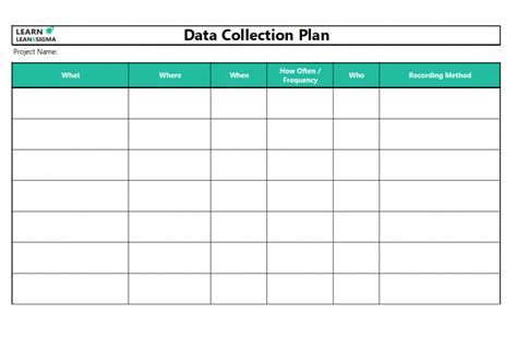 Image result for Data Collection Matrix