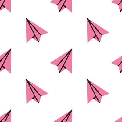 Image result for Paper Airplane Pattern