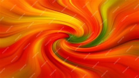 Premium Photo | A colorful swirl of red, green, yellow and orange ...