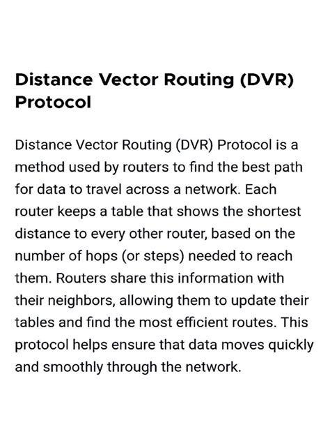 Image result for DVR Routing Algorithm