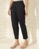 Buy Black Trousers & Pants for Women by Fabindia Online | Ajio.com