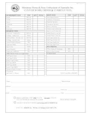 custom work order forms Templates - Fillable & Printable Samples for ...