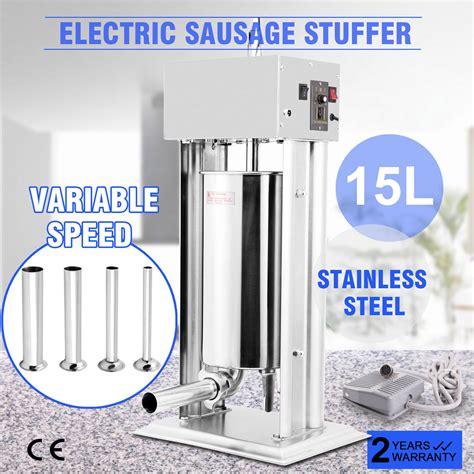 15L Sausage Filler Sausage Filling Machine Vertical Sausage Electric ...