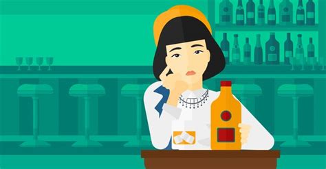 Sad man with bottle and glass | Premium Vector