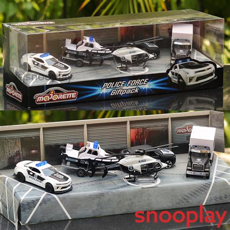 Buy Licensed Majorette Police Force Gift Pack on Snooplay India