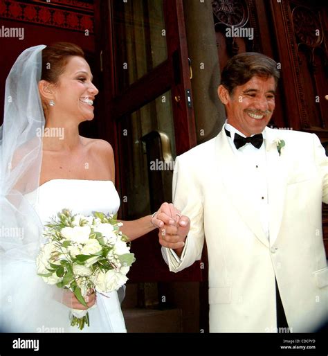 K32234ML .GERALDO RIVERA AND ERICA LEVY WEDDING AT THE CENTRAL ...