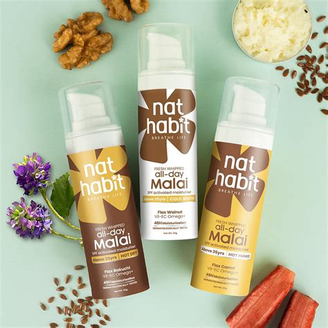 All-Day Face Malai-Nat Habit - 100% Natural & Fresh Made, Ayurvedic