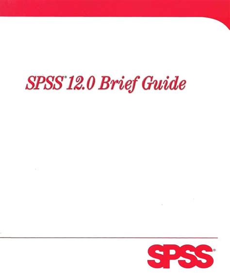 Buy SPSS 12.0 for Windows Student Version Book Online at Low Prices in ...
