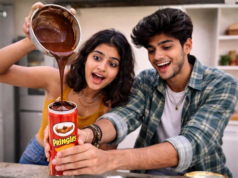 How to make the viral Pringles chocolate block: The sweet-salty trend ...
