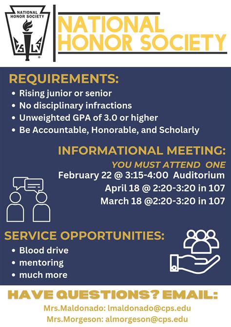 AHS National Honors Society | Amundsen High School