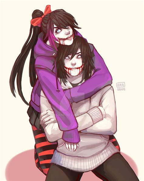 Jeff y Nina The Killer | Creepypasta FanArt by Inasane on DeviantArt