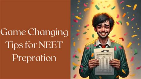 5 Game Changing Tips for NEET, Comprehensive Preparation Guide