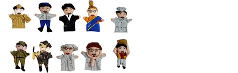 Buy Chi-Chimpu Toys Community Helper Hand Puppets (10 Pcs) Doctor Nurse ...