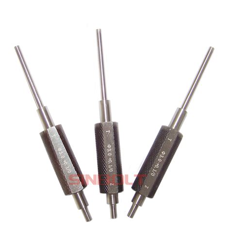 Go-No Go Gauge, Gcr15 Steel Plug Gauge, Multiple Plug Gauge - Pin Gauge ...