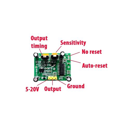 Buy PIR Motion Sensor Detector Module HCSR 501