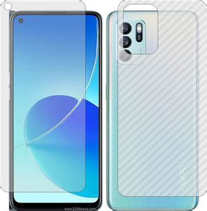 MOBART Front and Back Screen Guard for OPPO RENO 6Z (Front Matte Finish ...