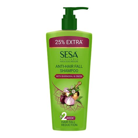 Buy SESA Ayurvedic Anti Hairfall Shampoo For Dry And Frizzy Hair ...