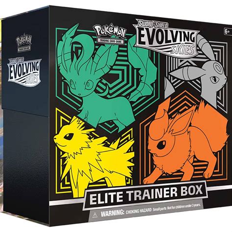 Pokémon TCG: Sword & Shield—Evolving Skies Elite Trainer Box for sale ...