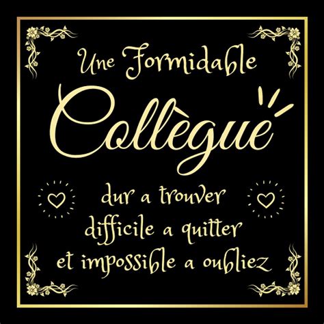 Buy Une formidable collègue dur a trouver difficile a quitter et ...