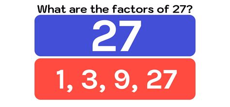 What are the Factors of 27?—Instant Answer — Mashup Math